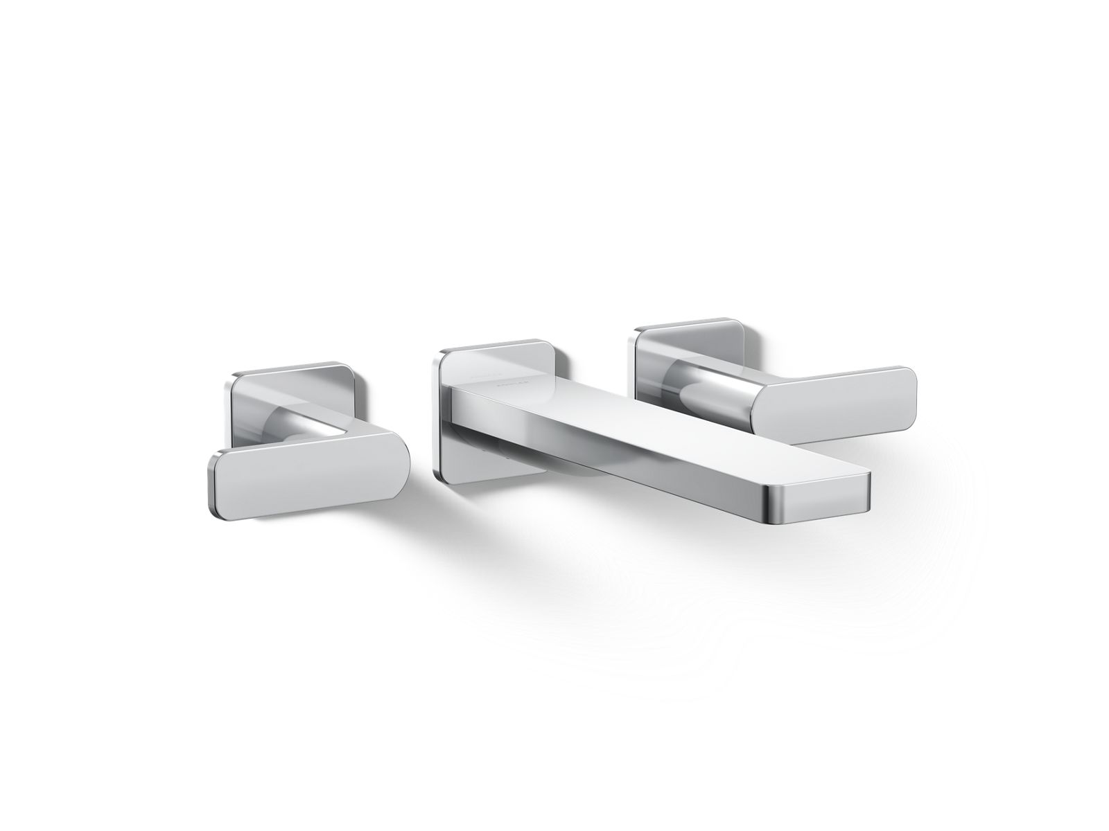 Parallel Wall-mount bath faucet trim