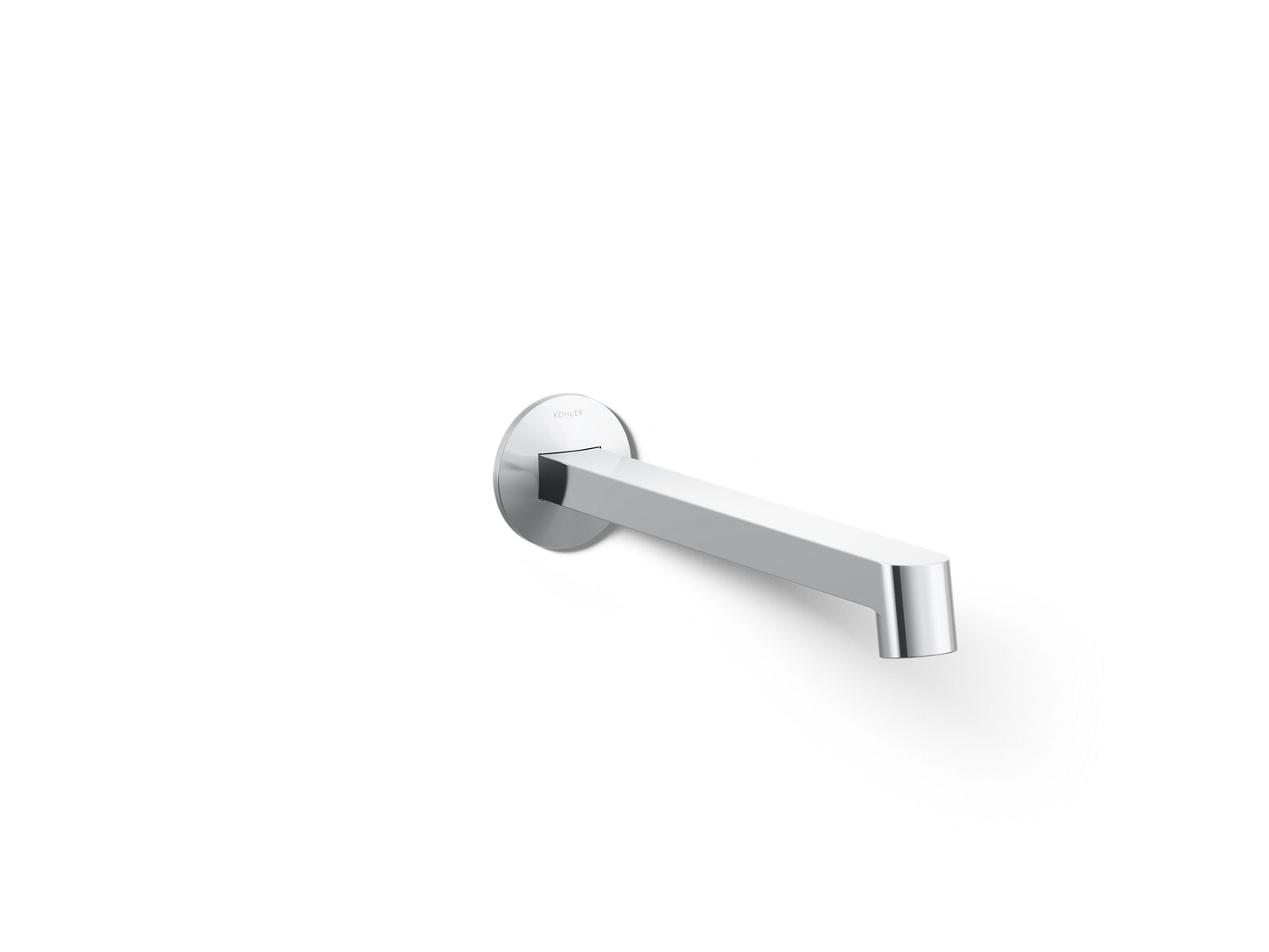 Components Wall-mount bathroom sink faucet spout with Row design, 1.2 gpm