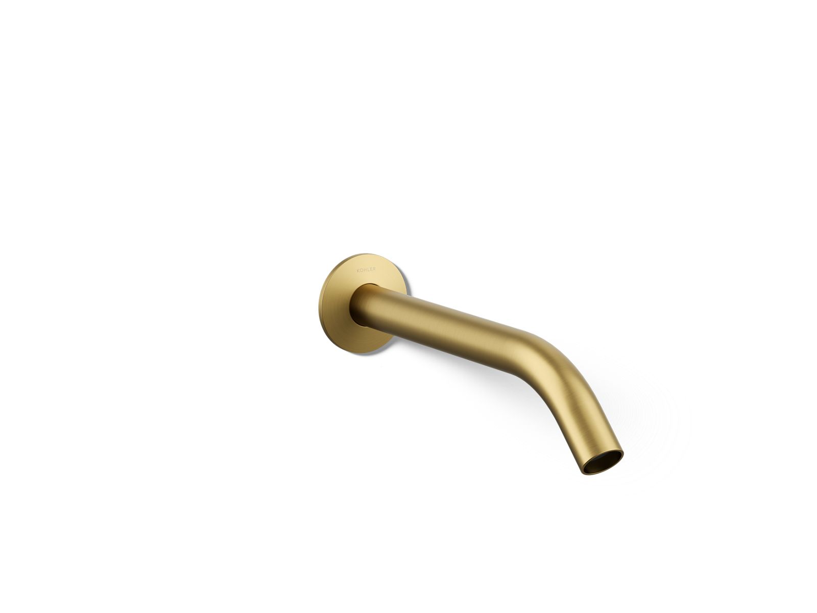Components Wall-mount bathroom sink faucet spout with Tube design, 1.2 gpm