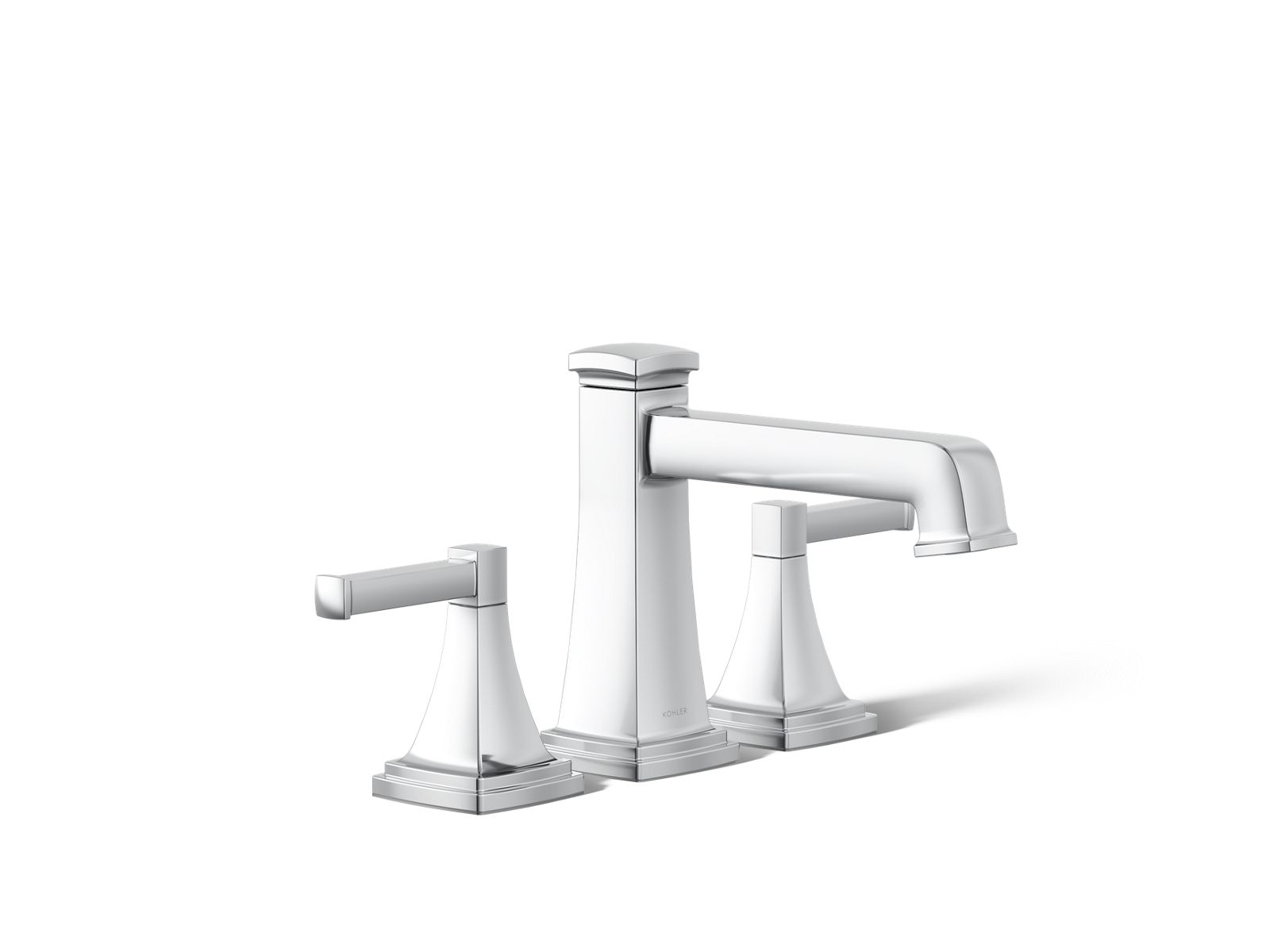 Riff Deck-mount bath faucet trim with diverter