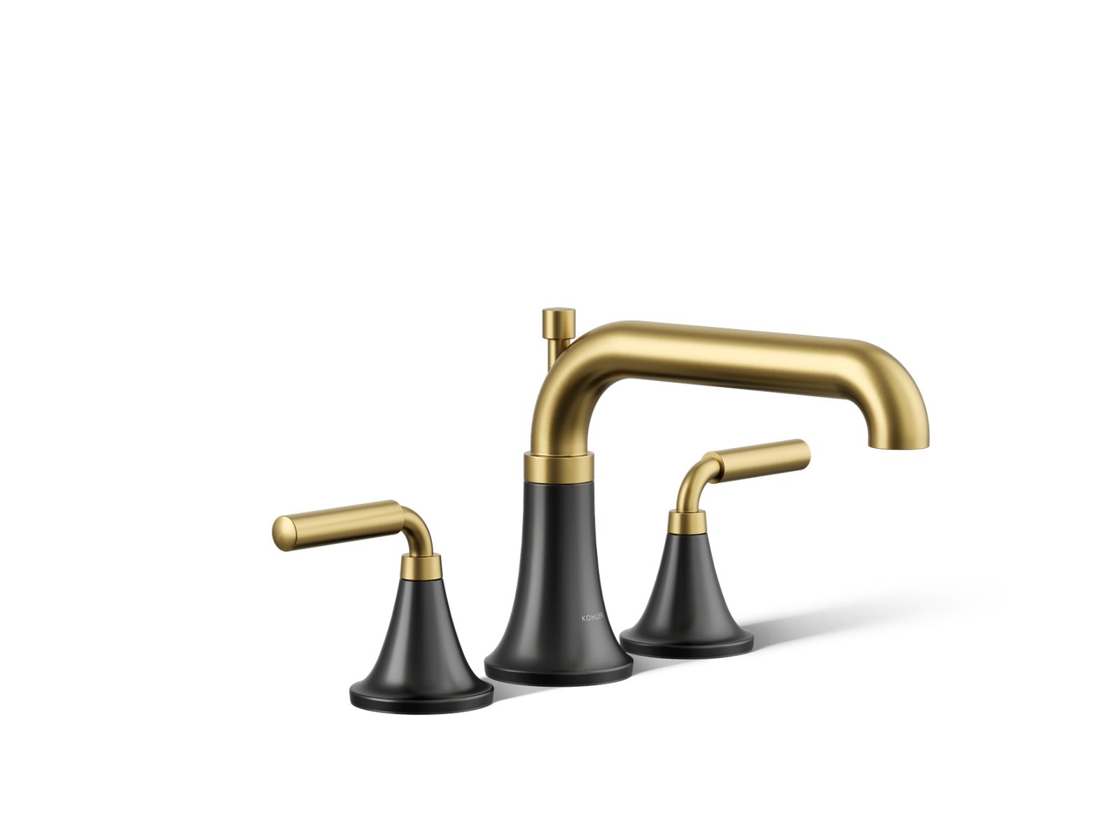 Tone Deck-mount bath faucet trim with diverter