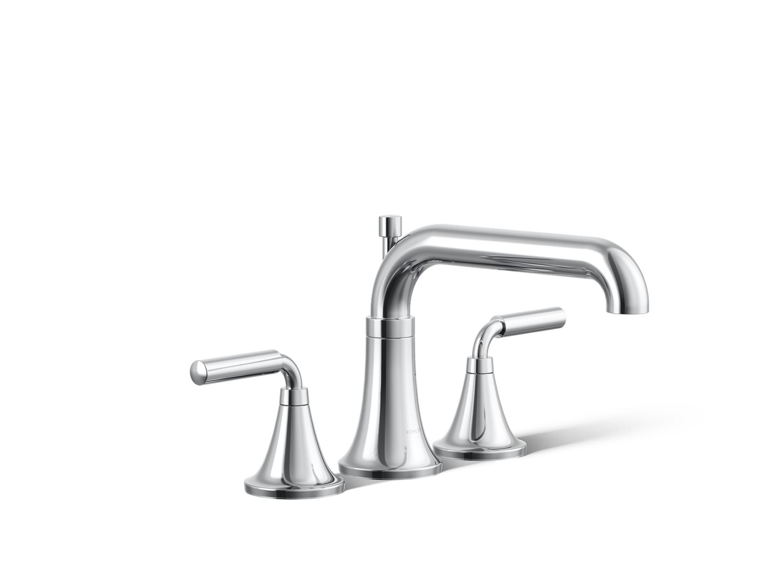 Tone Deck-mount bath faucet trim with diverter