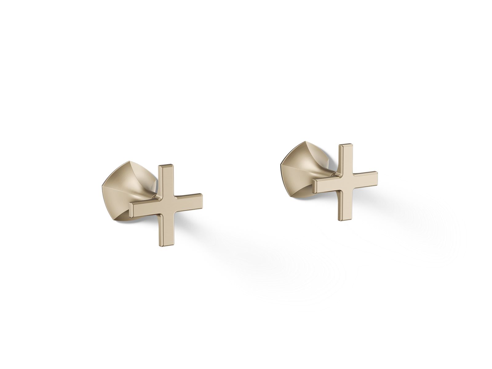 Occasion Wall-mount bathroom sink faucet Cross handle trim, 1.2 gpm