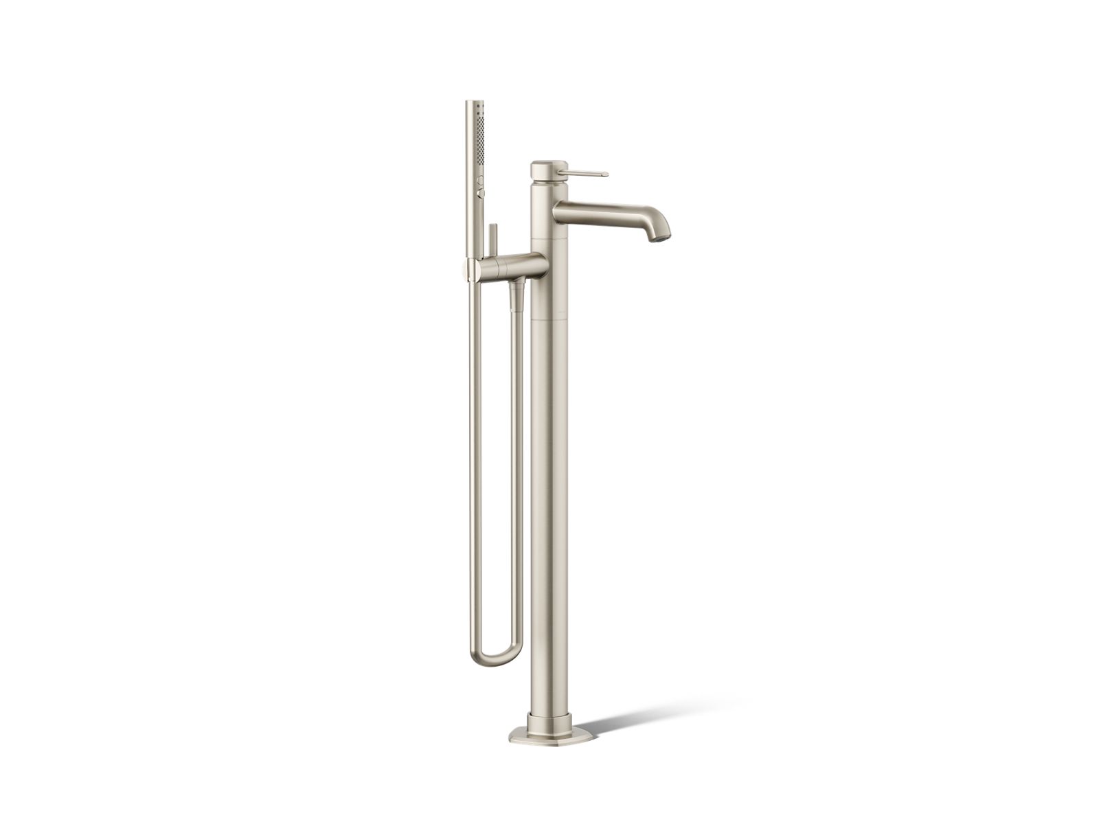 Occasion Floor-mount bath filler trim with handshower