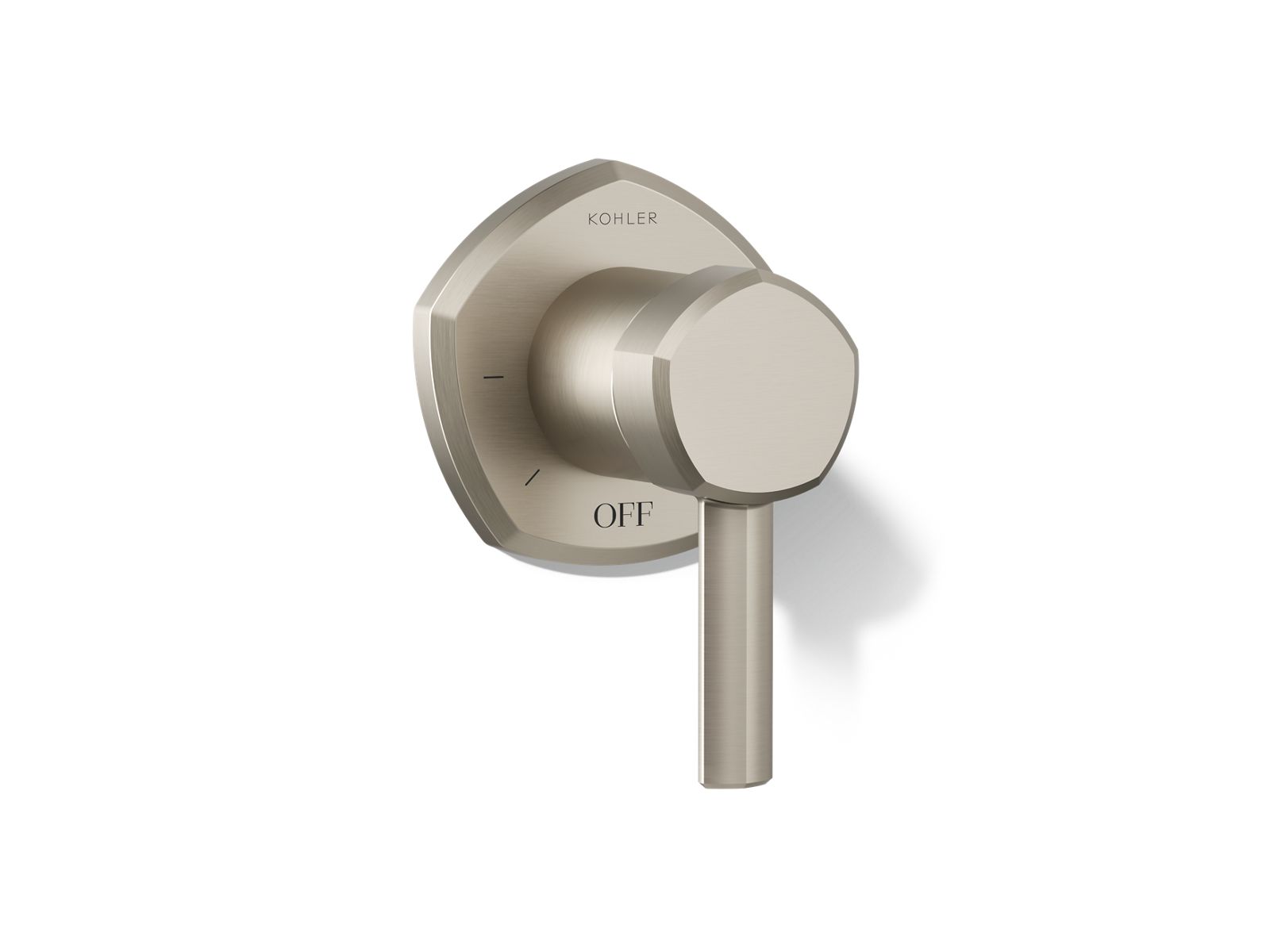Occasion MasterShower volume control valve trim with lever handle