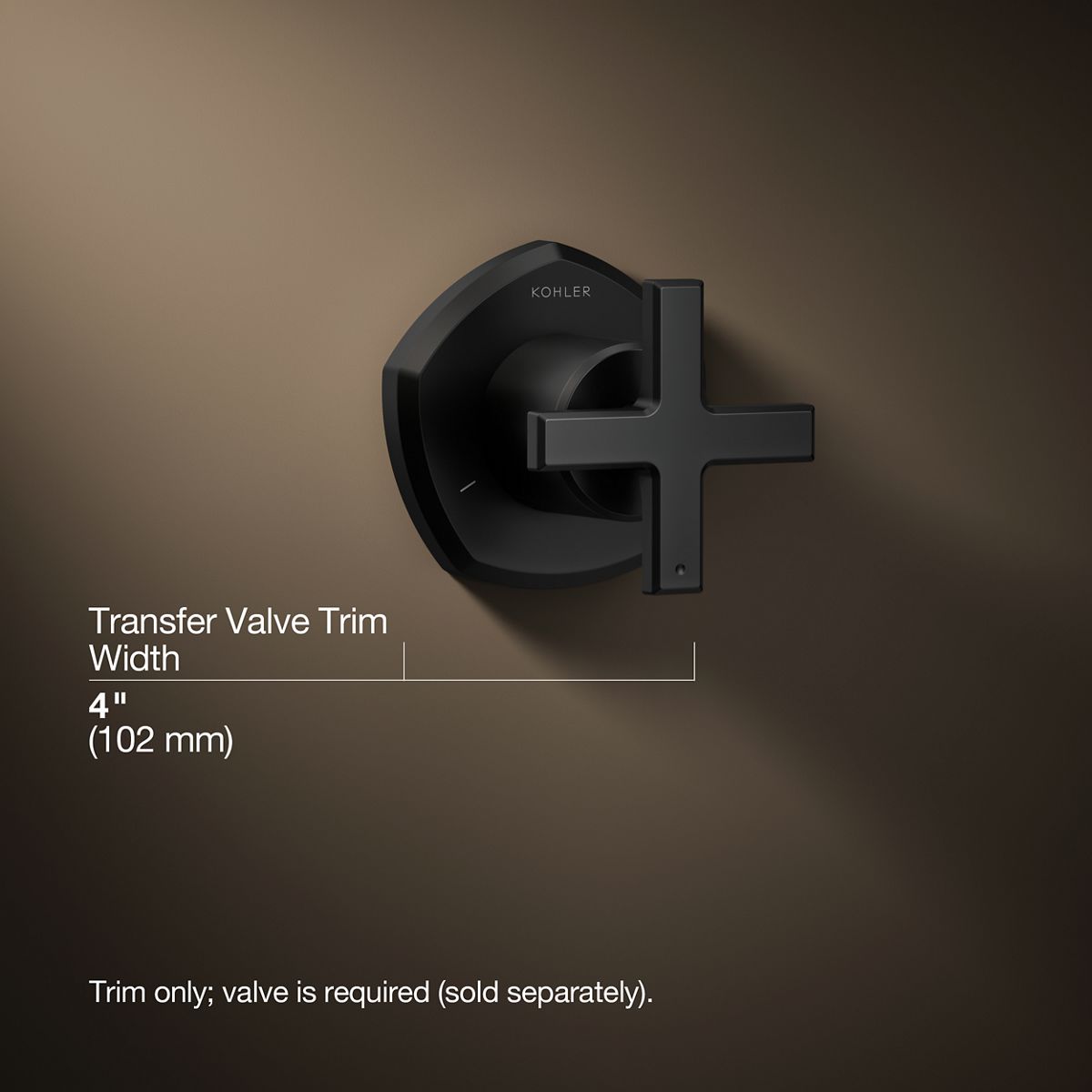 3/4 view of product with dimensions