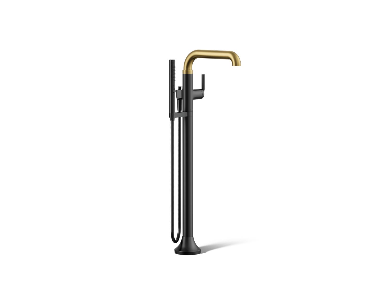 Tone Floor-mount bath filler trim with handshower