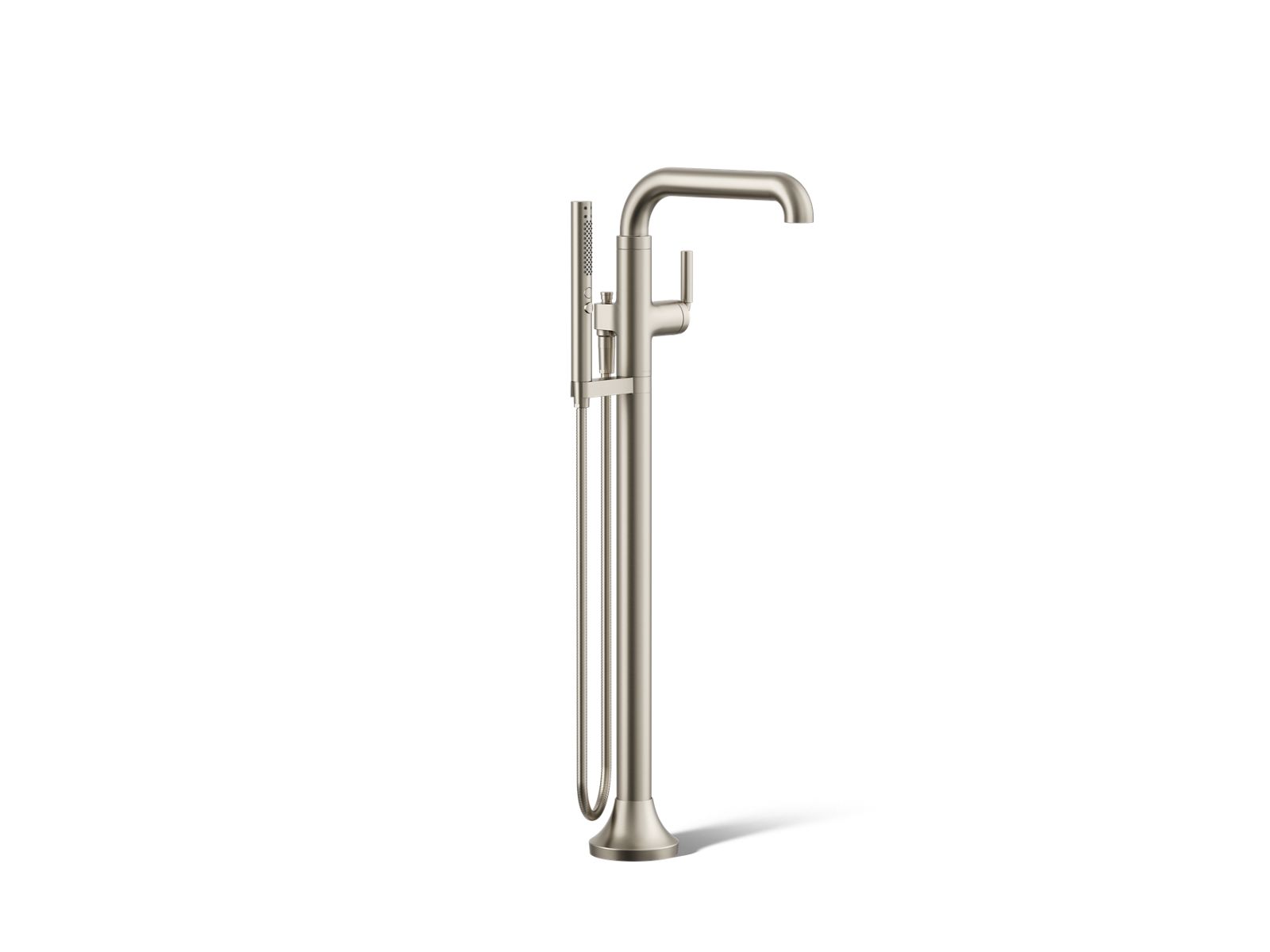 Tone Floor-mount bath filler trim with handshower