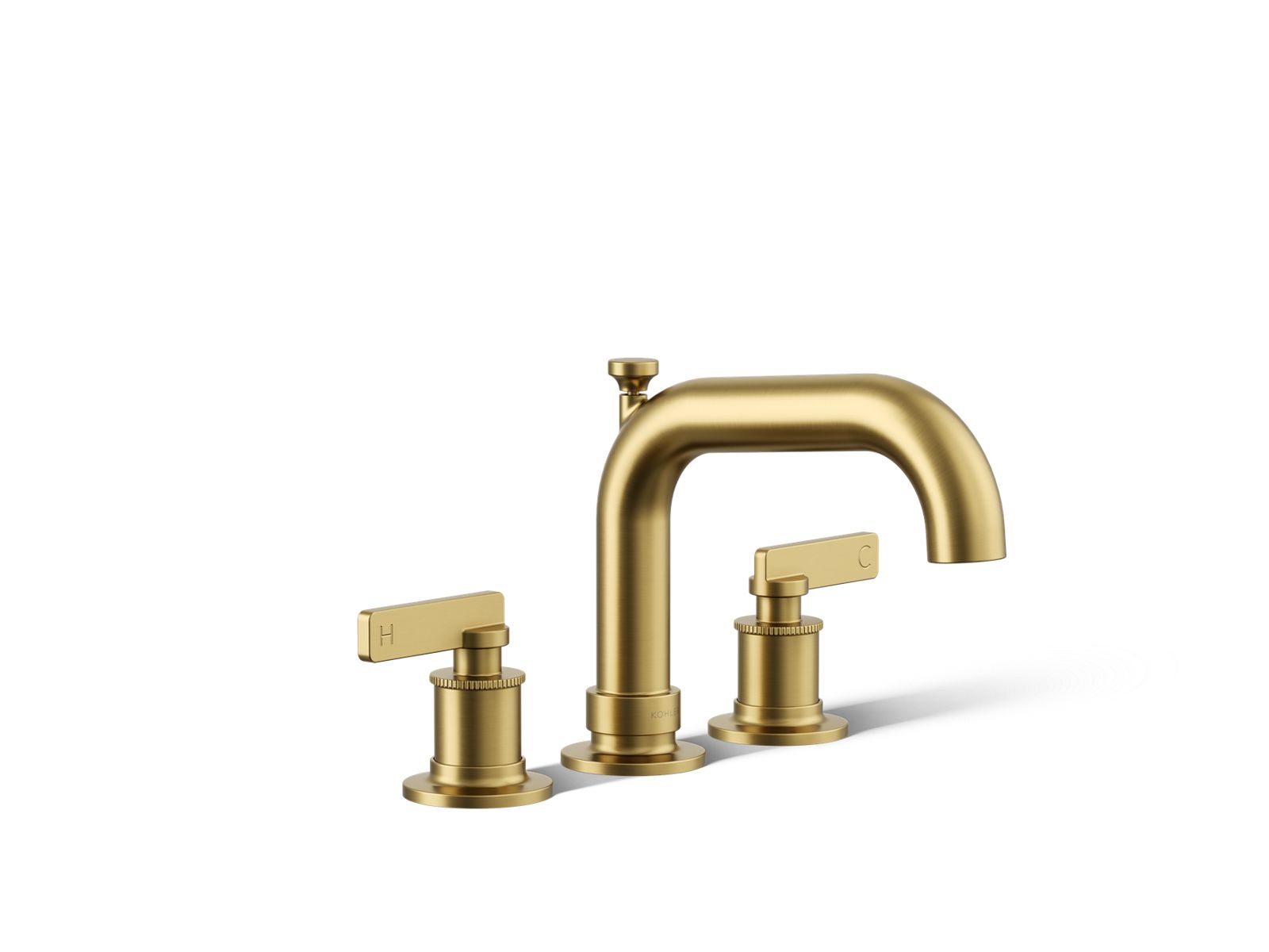 Castia by Studio McGee Deck-mount bath faucet trim with diverter