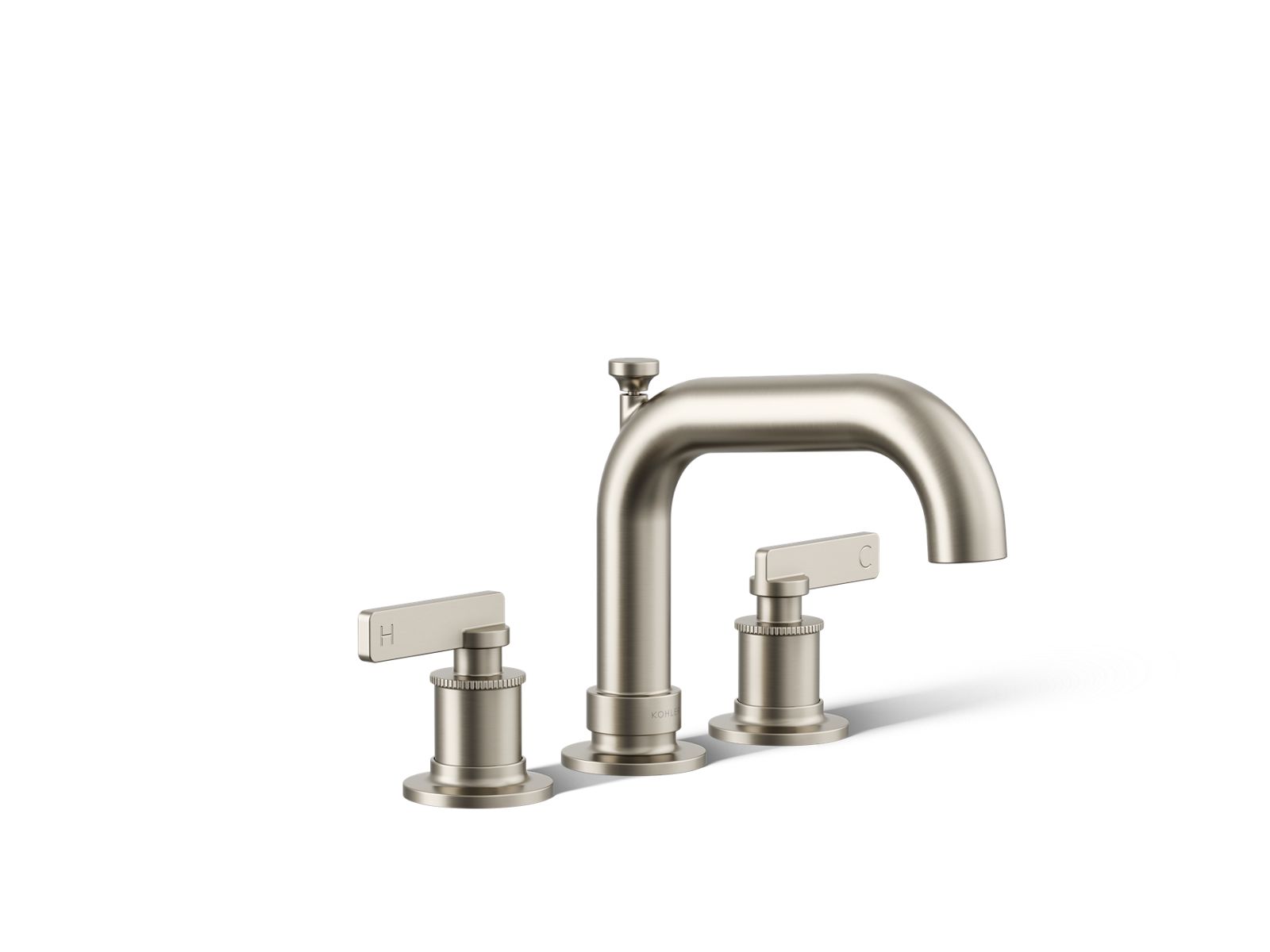 Castia by Studio McGee Deck-mount bath faucet trim with diverter