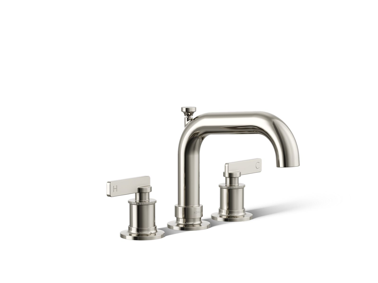 Castia by Studio McGee Deck-mount bath faucet trim with diverter