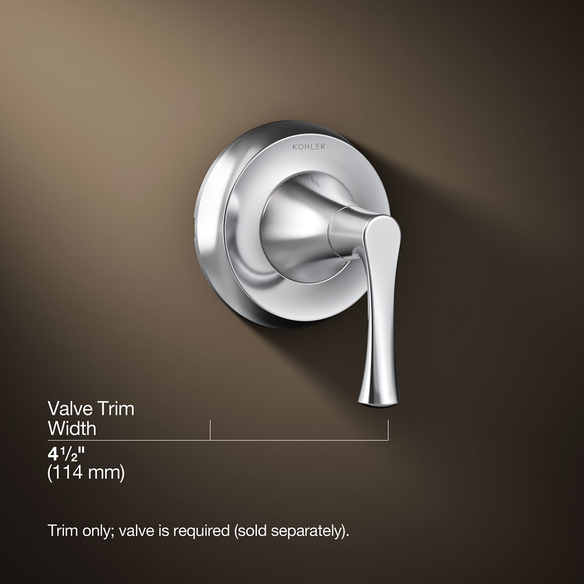 3/4 view of product with dimensions