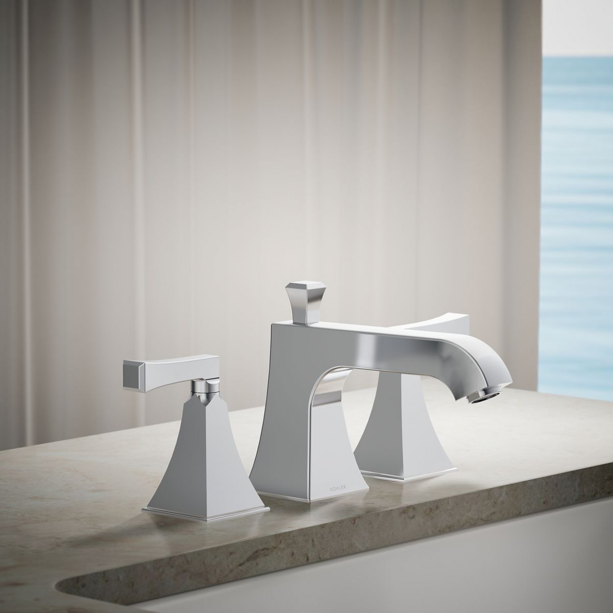 KOHLER | K-T428-4V | Memoirs Stately Deck-Mount High-Flow Bath
