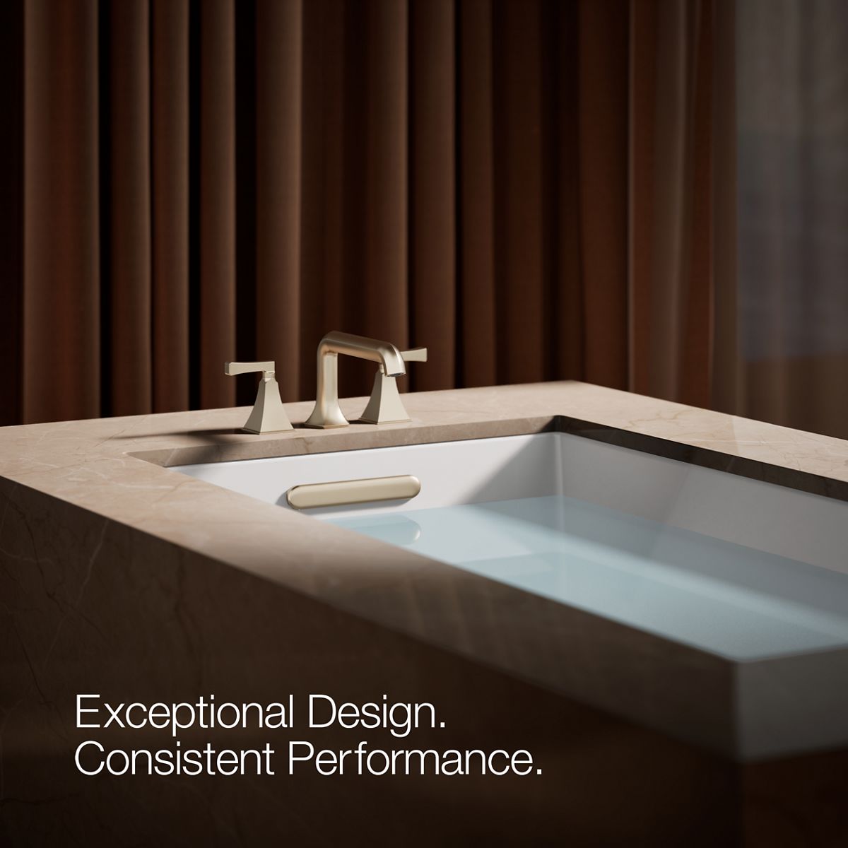 KOHLER | K-T467-4V | Memoirs Stately Deck-Mount High-Flow Bath