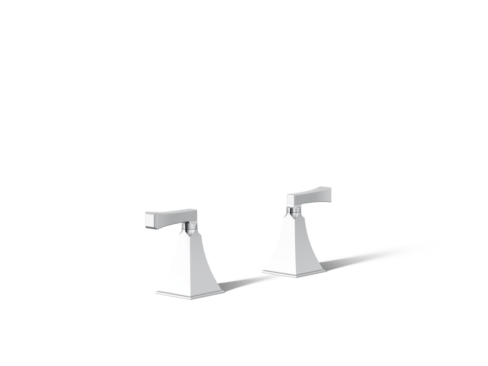 Memoirs Stately Deck-mount bath faucet handle trim