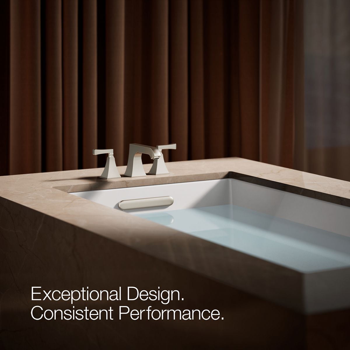 KOHLER | K-T469-4V | Memoirs Stately Deck-Mount High-Flow Bath
