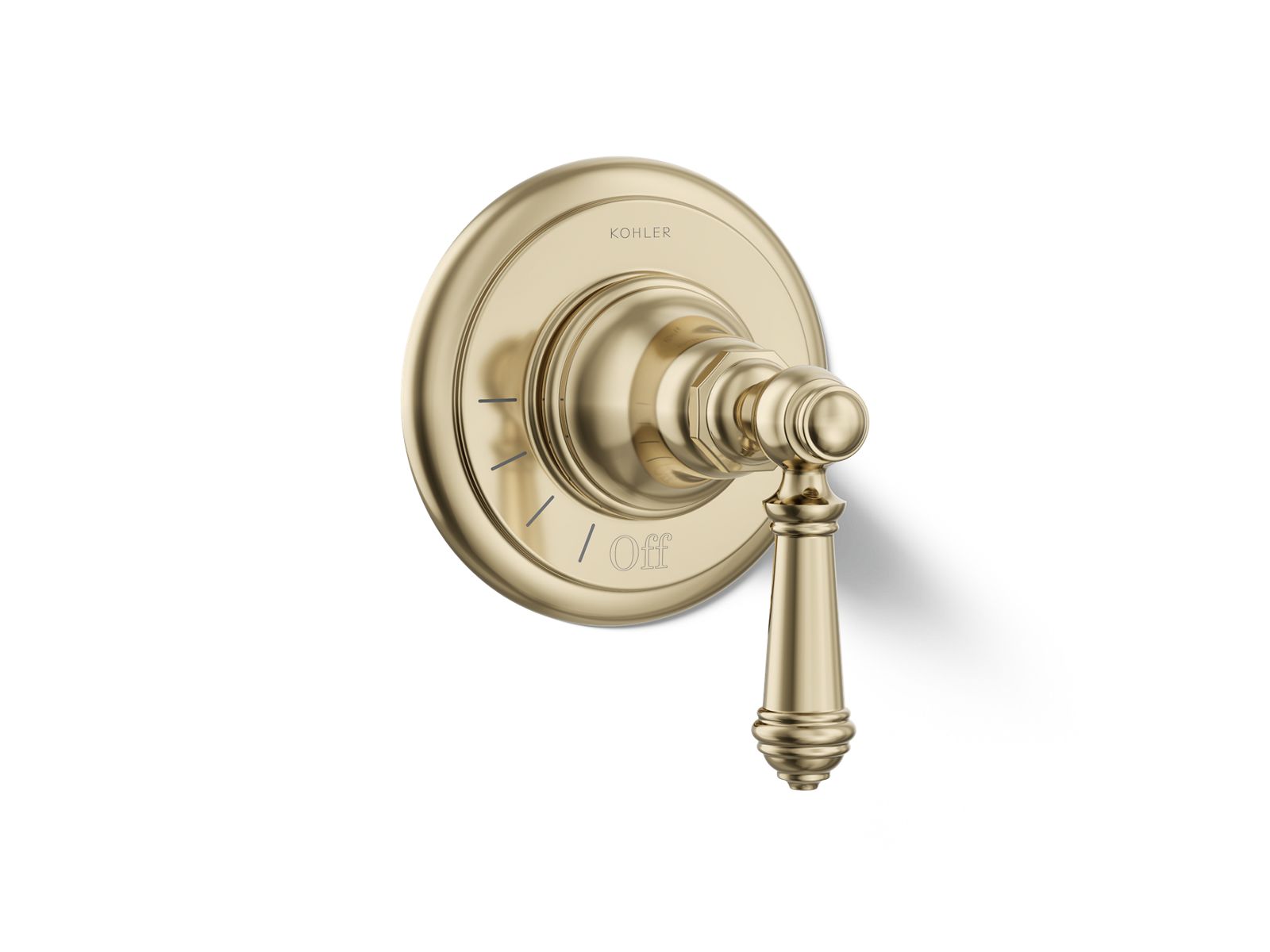 Artifacts MasterShower volume control valve trim with lever handle