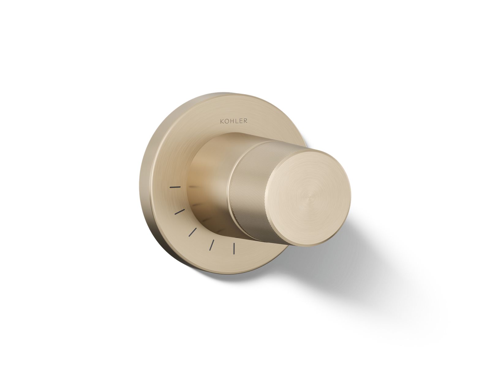 Components MasterShower volume control valve trim with Oyl handle