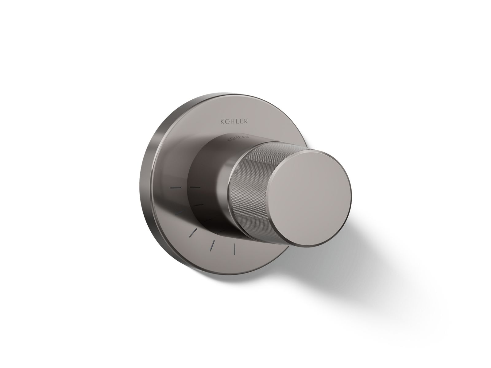 Components MasterShower volume control valve trim with Oyl handle