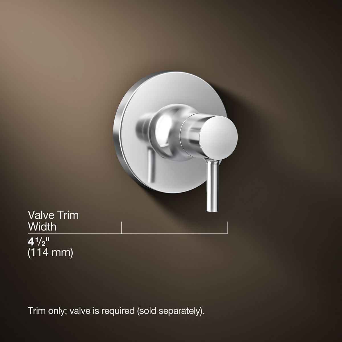 3/4 view of product with dimensions