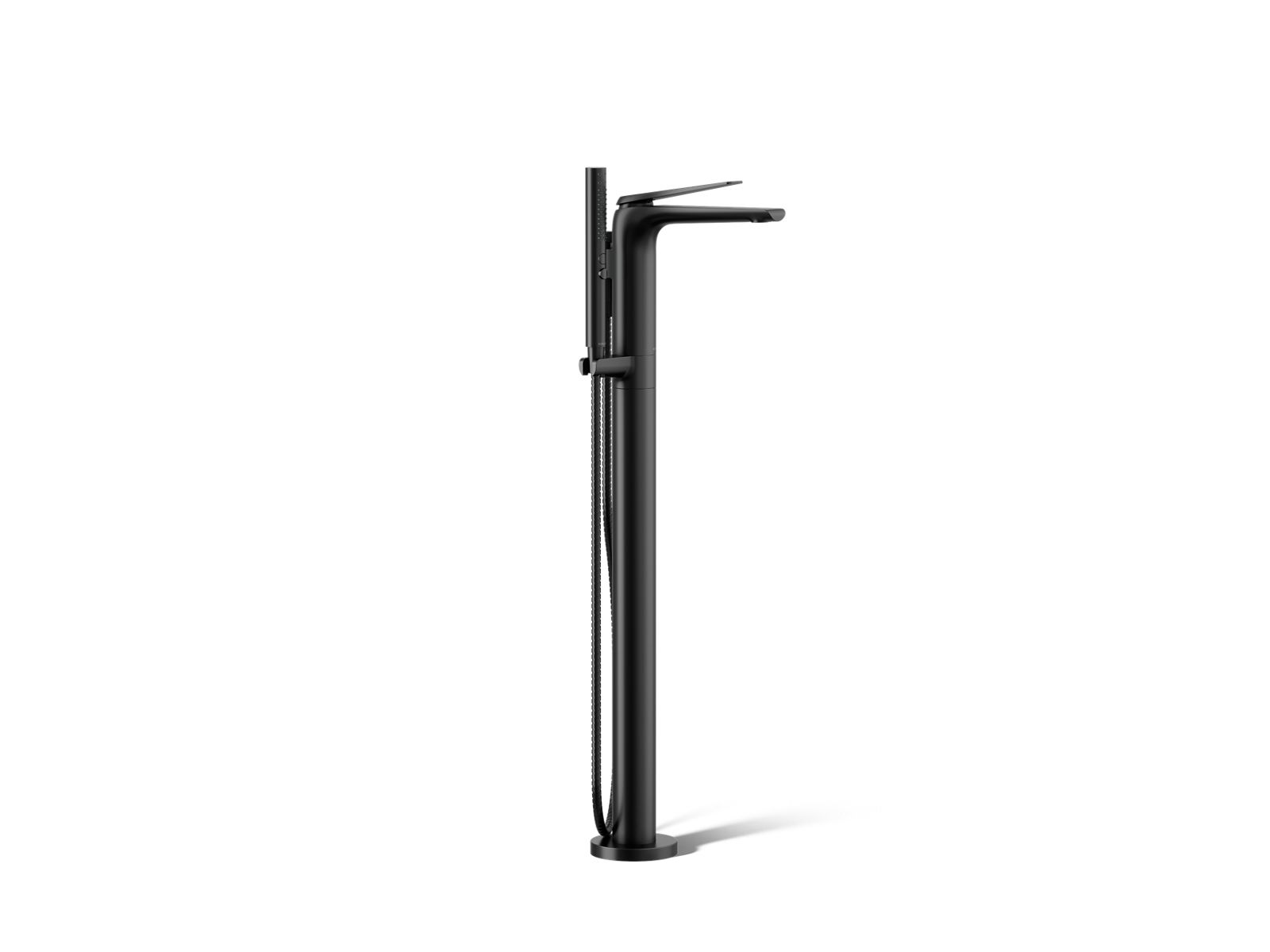 Avid Floor-mount bath filler trim