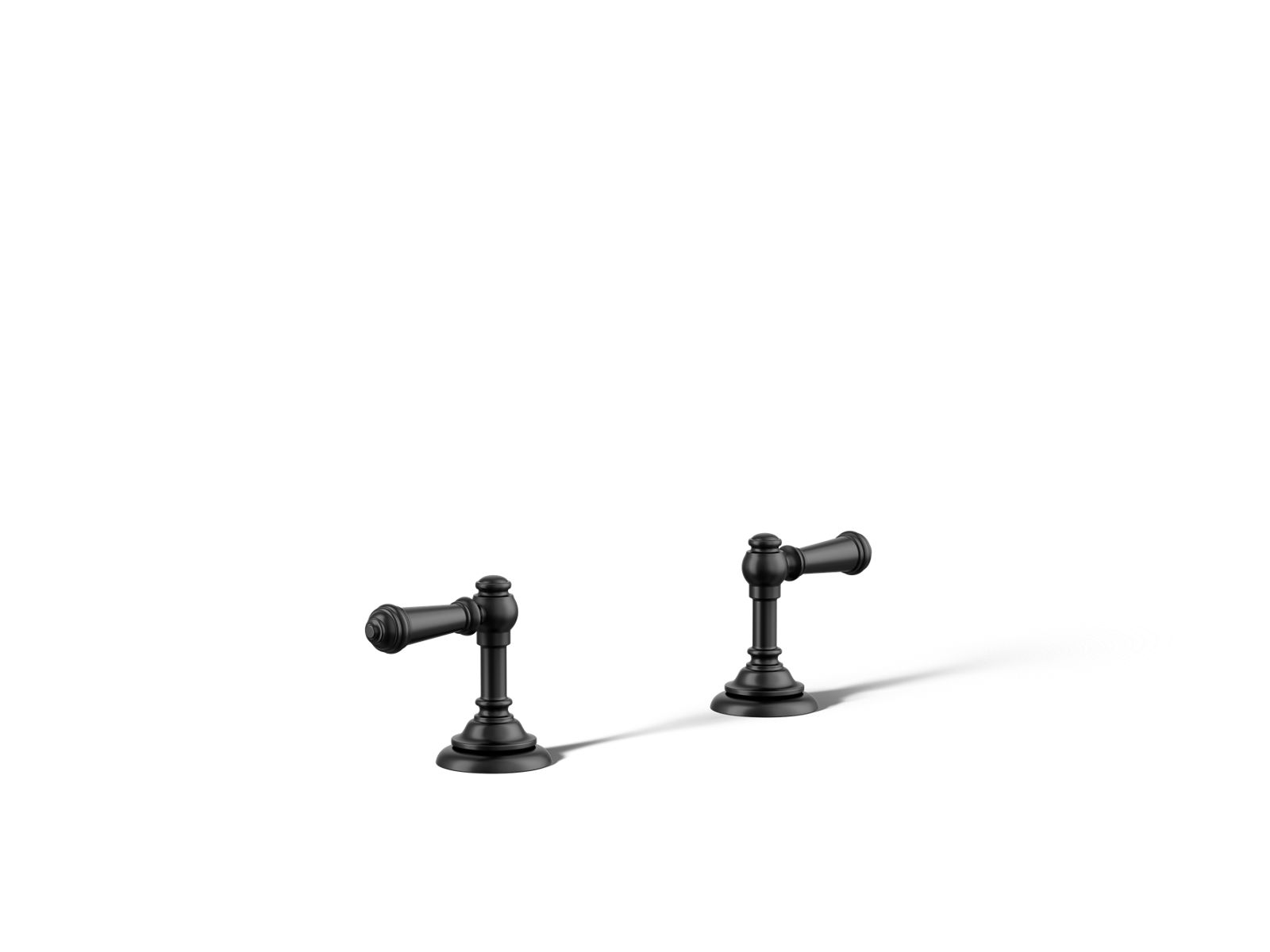 Artifacts Deck-mount bath faucet handle trim with Lever design