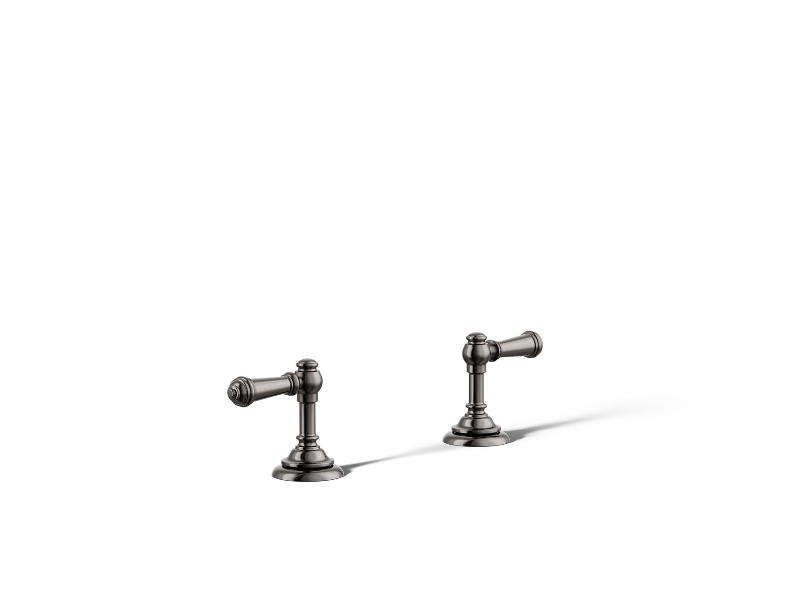 Artifacts Deck-mount bath faucet handle trim with Lever design
