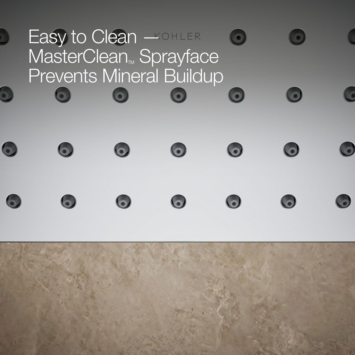 close-up view of product detail