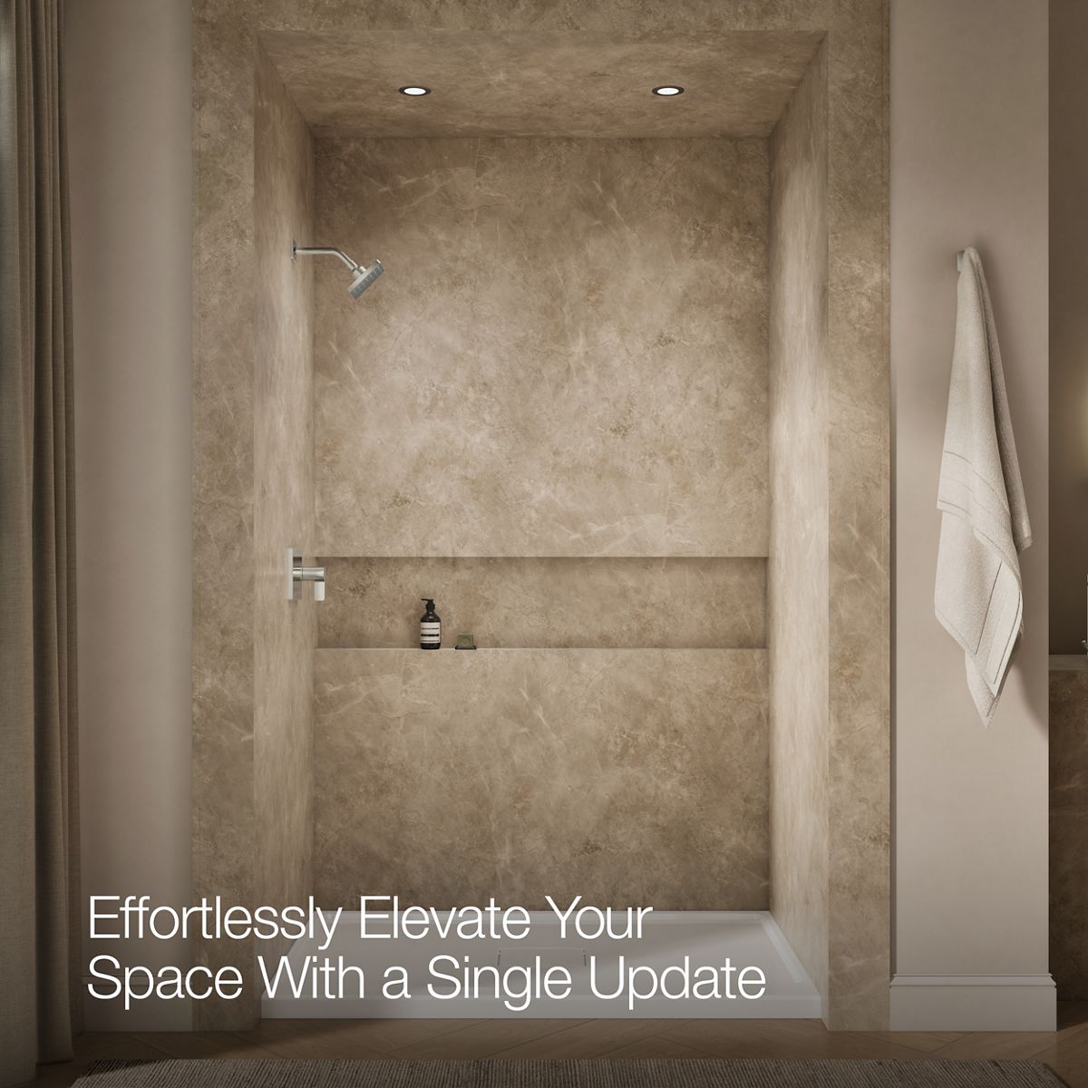 Parallel Rite-Temp Shower Trim Set | K-TLS23503-4 | KOHLER
