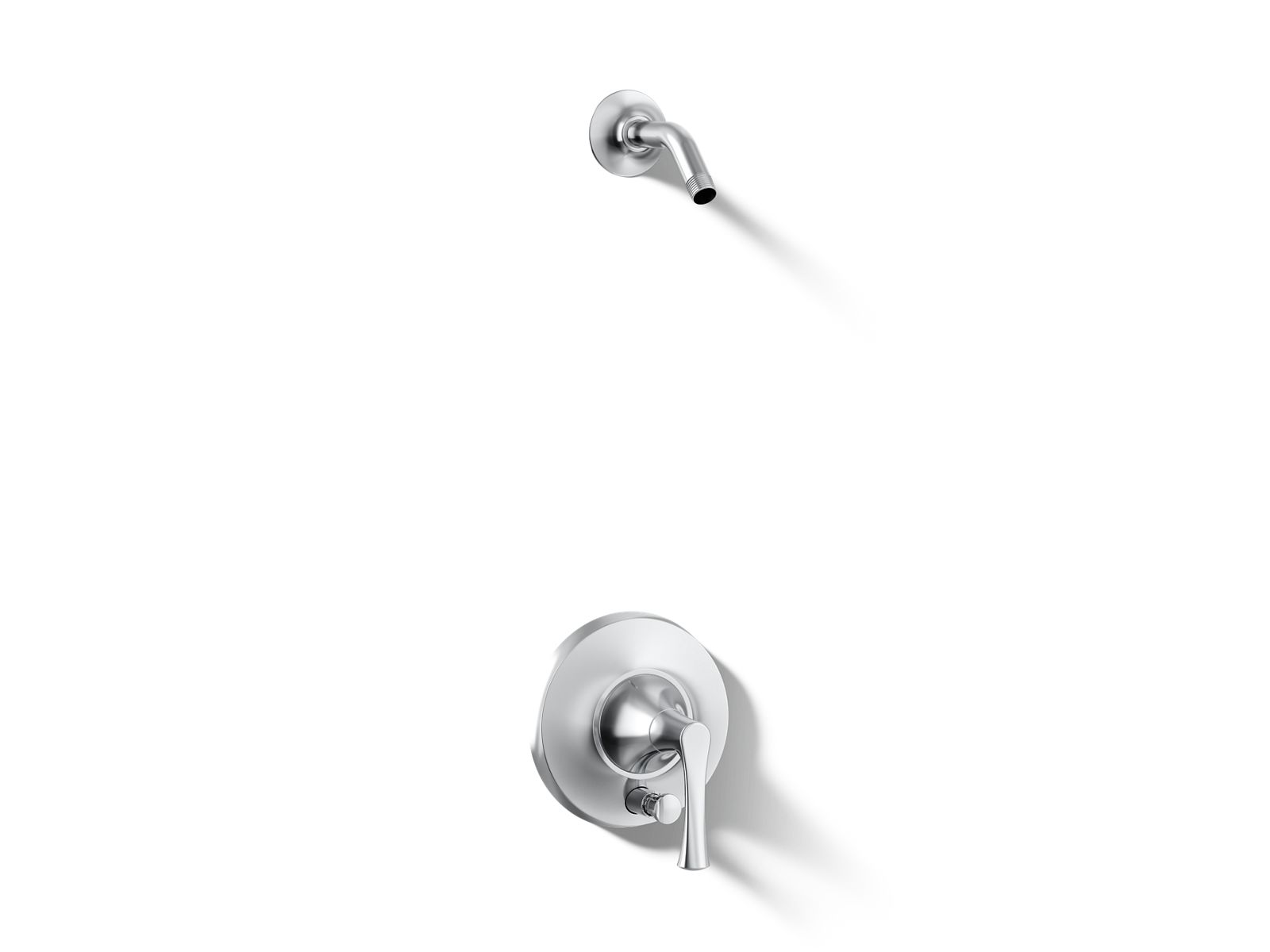 Buckley™ Rite-Temp® shower trim kit with push-button diverter, without showerhead