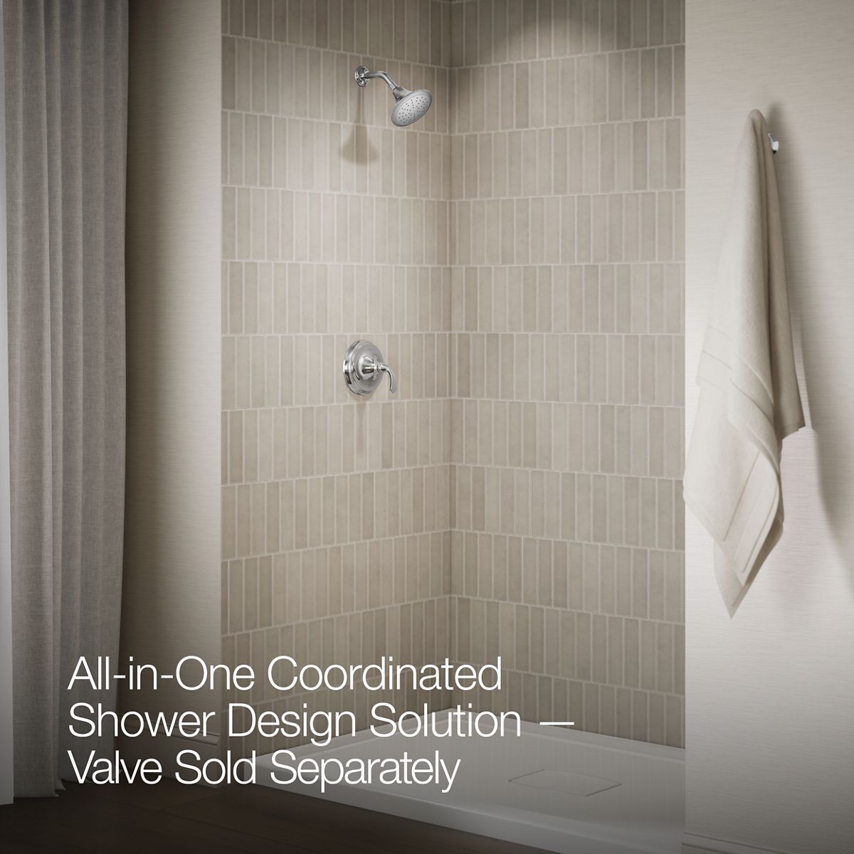 Up to 2 walls & multiple product categories visible, 2-point perspective