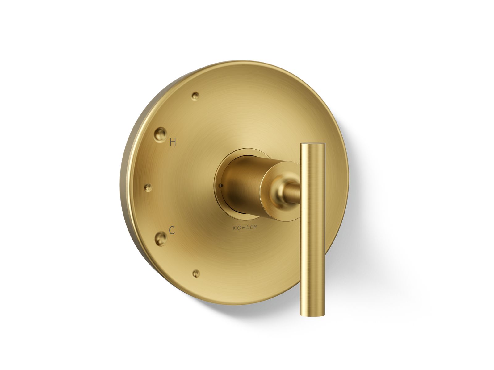 Purist Rite-Temp valve trim with lever handle