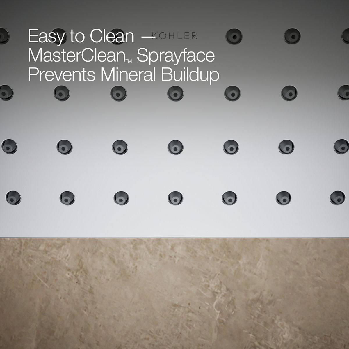 close-up view of product detail