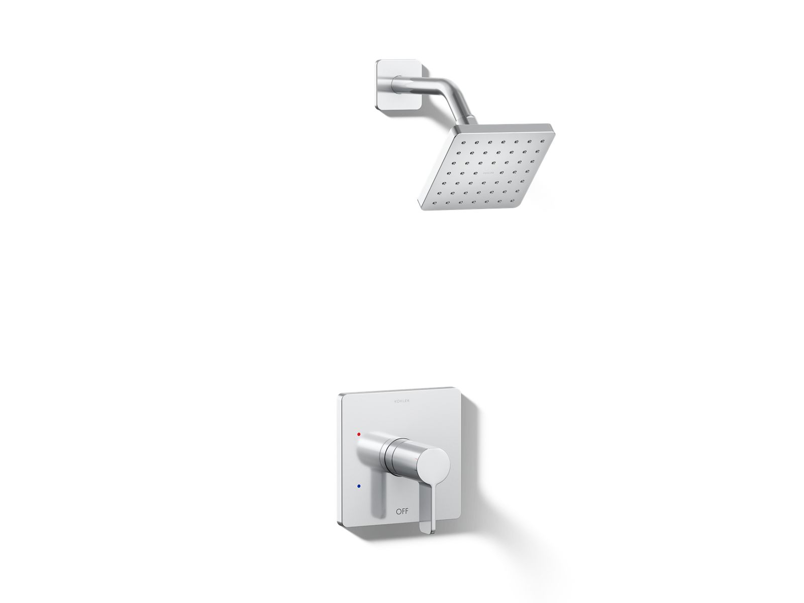 Parallel® Rite-Temp® shower trim kit,1.75 gpm