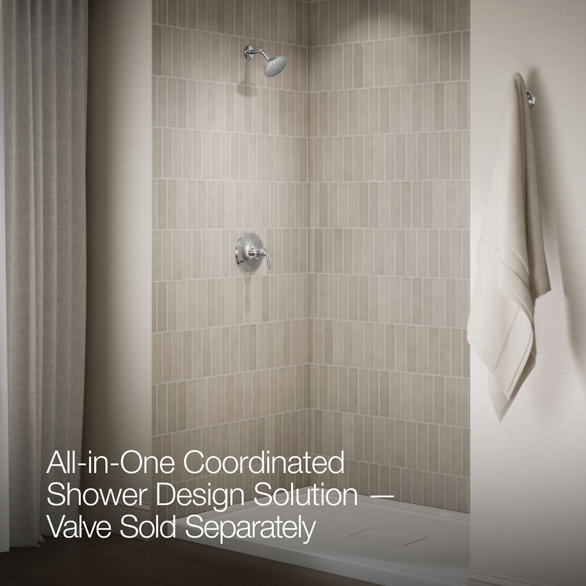 Up to 2 walls & multiple product categories visible, 2-point perspective