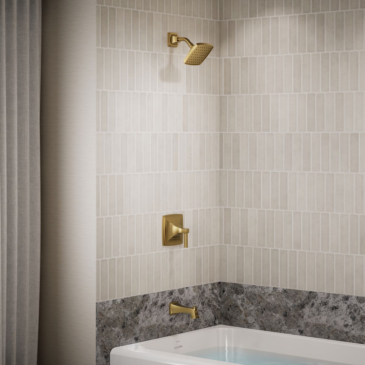 Riff Rite-Temp® Bath And Shower Trim | K-TS27403-4 | KOHLER
