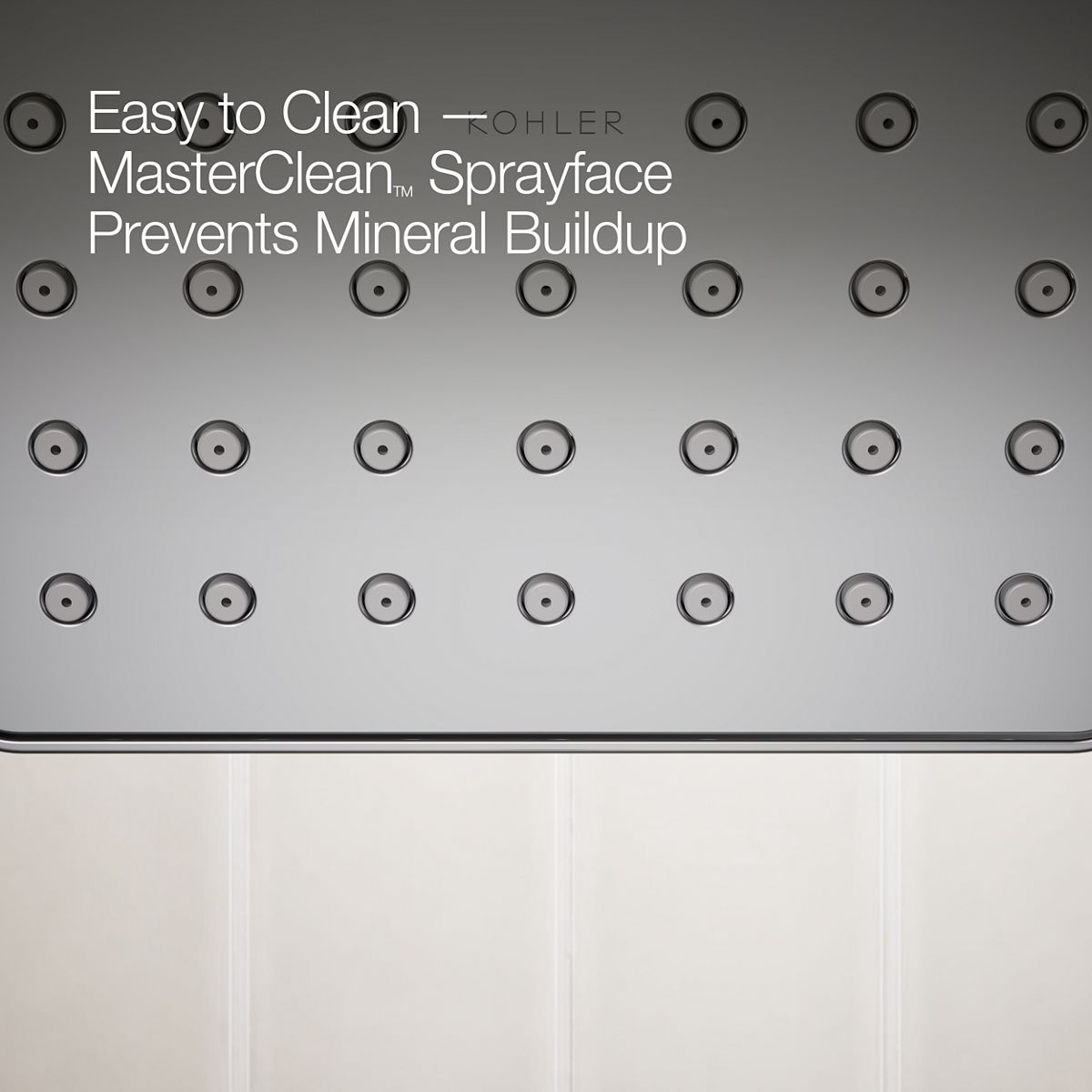 close-up view of product detail