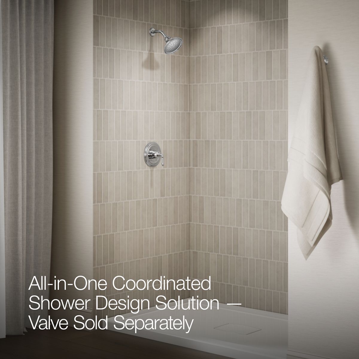 Up to 2 walls & multiple product categories visible, 2-point perspective