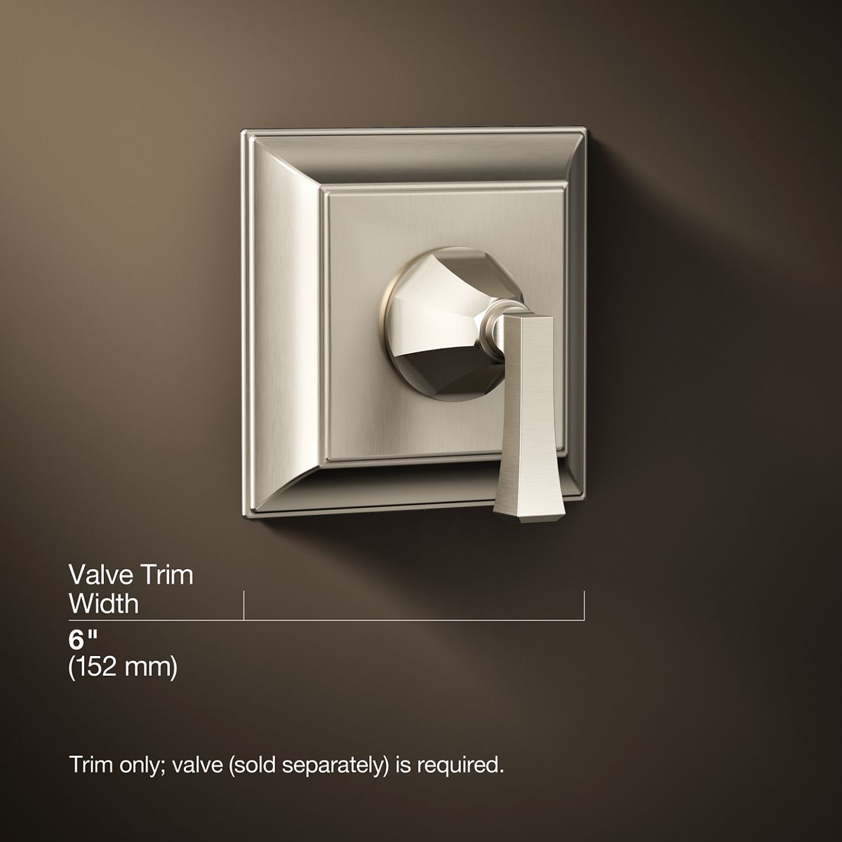 3/4 view of product with dimensions