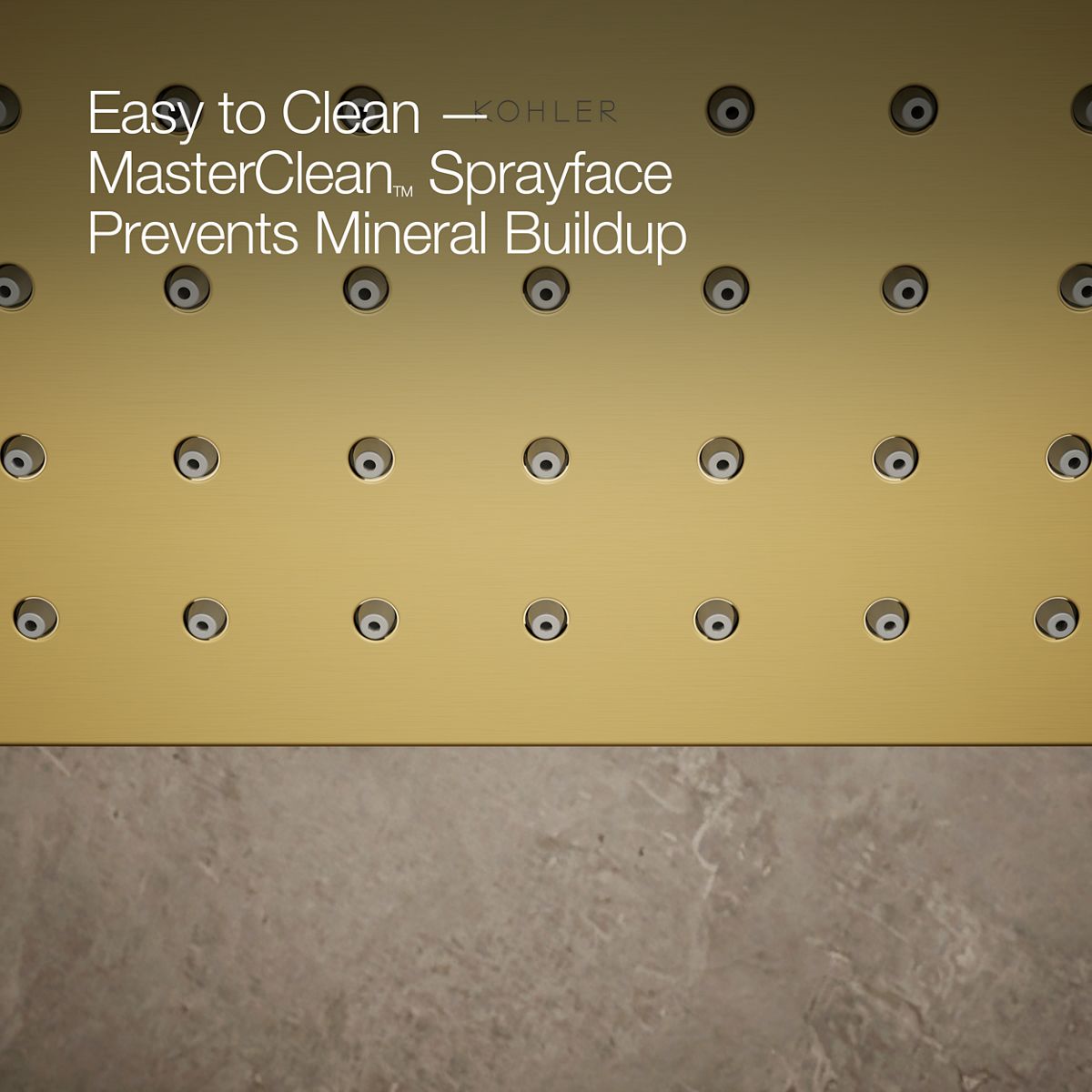 close-up view of product detail