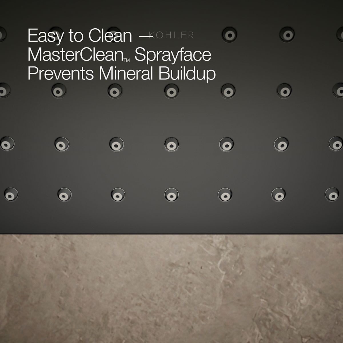 close-up view of product detail