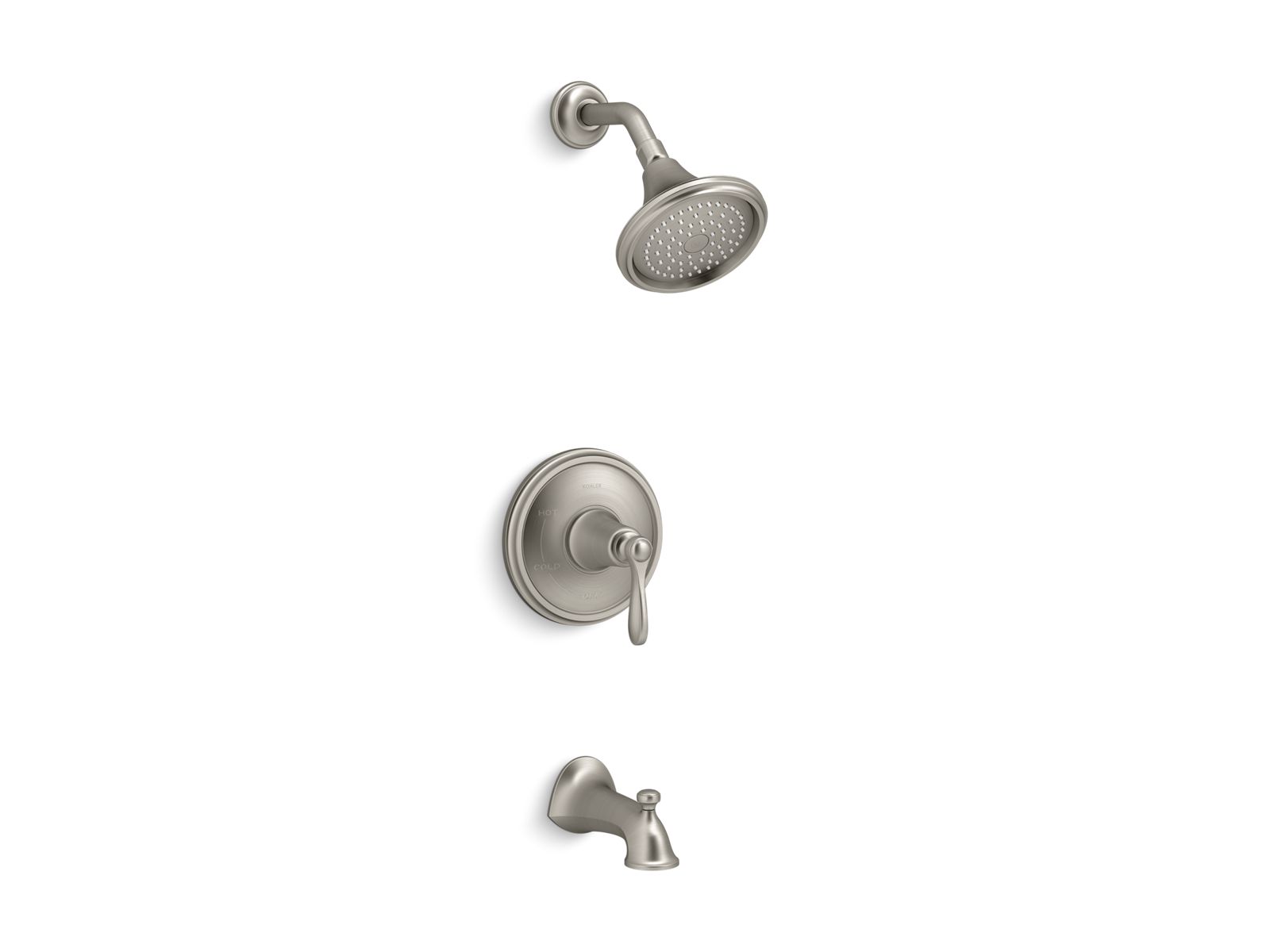 Kohler Co., Tub Shower Faucet, With an eye toward simplicity and a clean, flowing design, the Linwood™ family of faucets