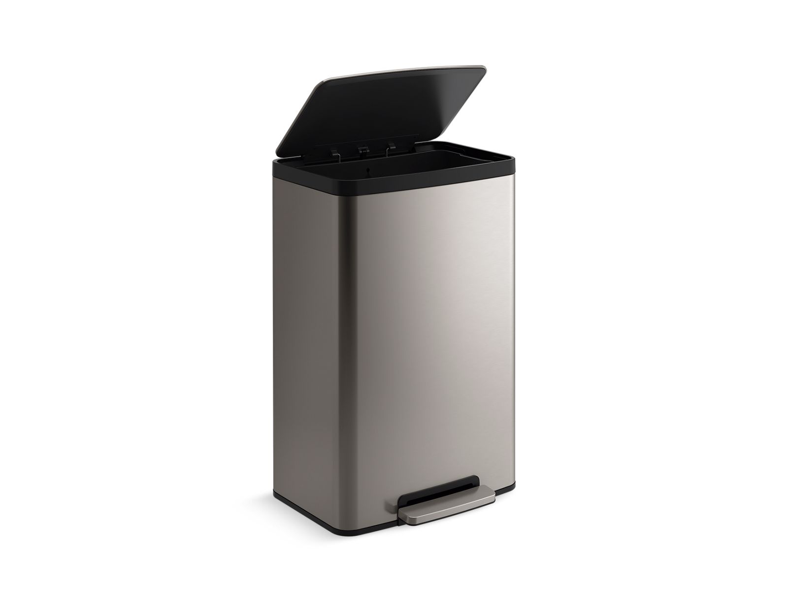 3/4 view of product with lid open