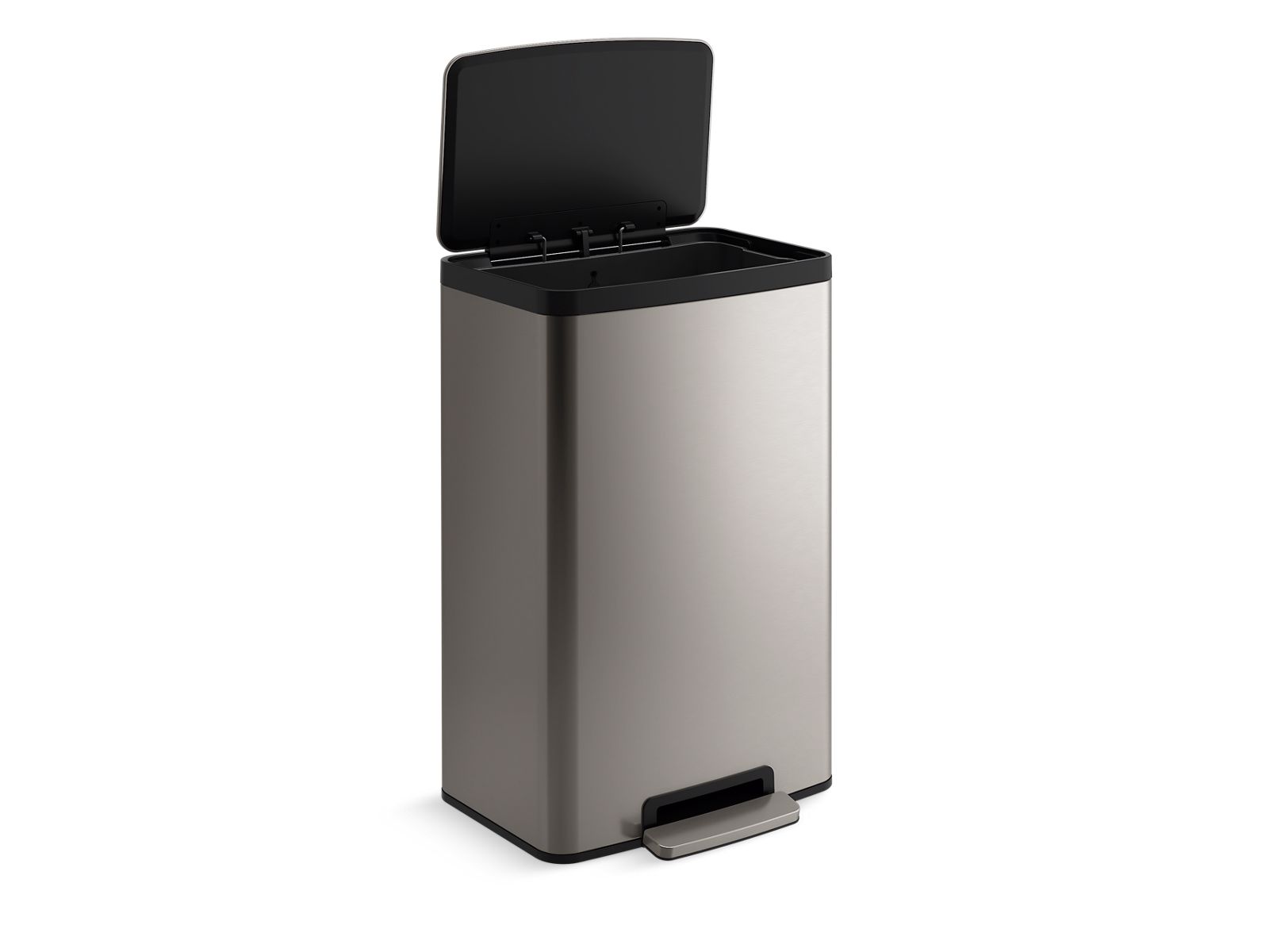 3/4 view of product with lid open