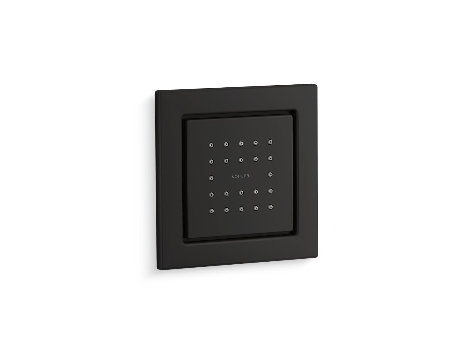 WaterTile Square 22-nozzle single-function body spray, 2.5 gpm