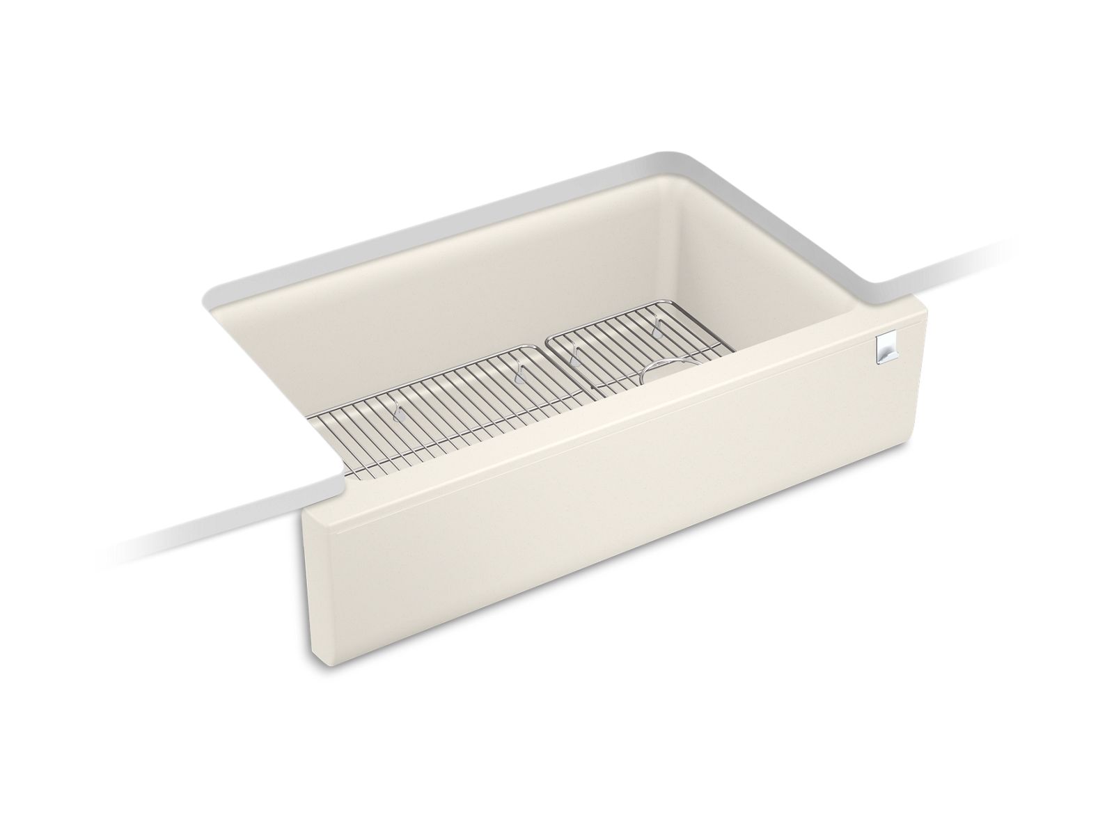 Cairn® 34" undermount single-bowl farmhouse kitchen sink