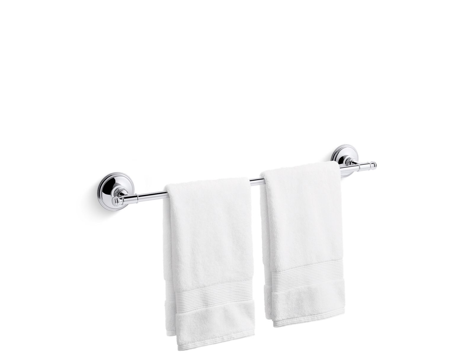 3/4 view of product with towel