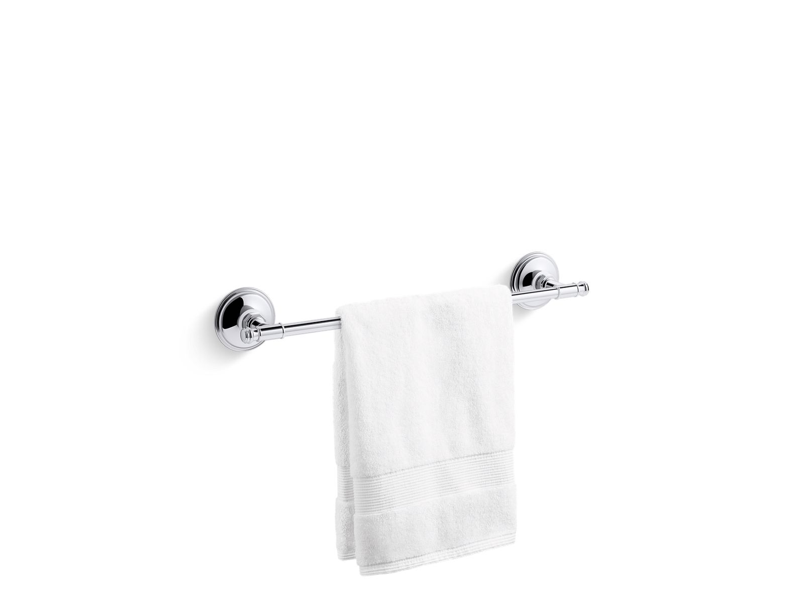 3/4 view of product with towel