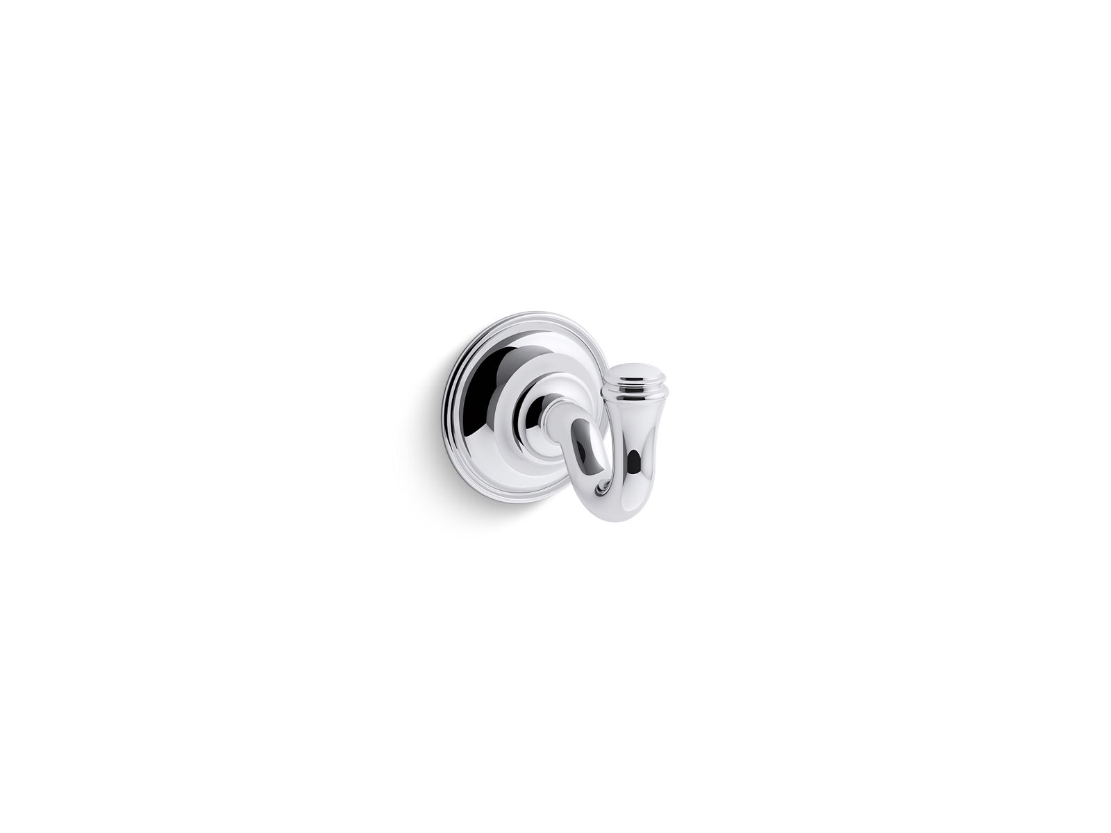 Kohler K-26500 Eclectic Single Robe Hook Brushed Modern Brass