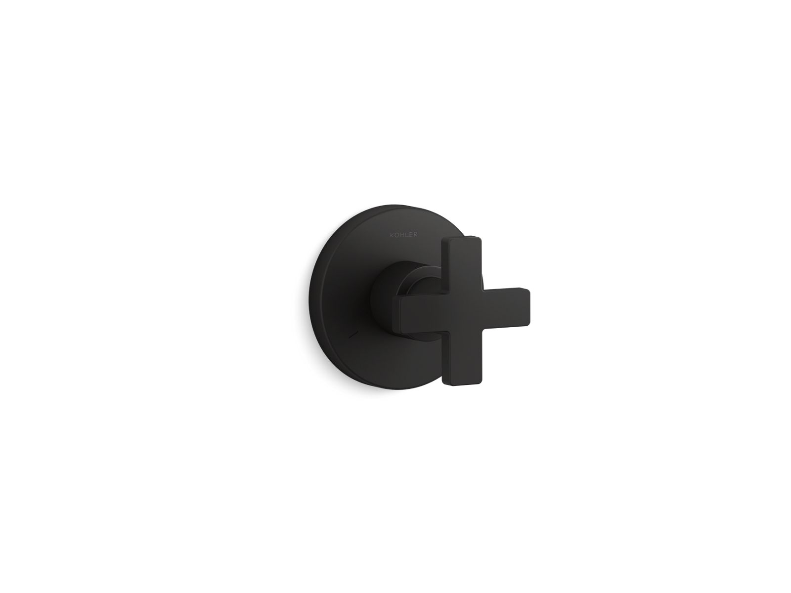 Composed MasterShower transfer valve trim with cross handle